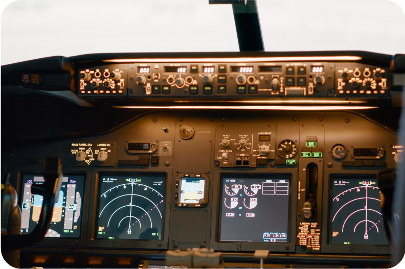 intérieur du cockpit